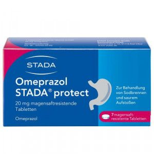 OMEPRAZOL STADA protect 20 mg magensaftr.Tabletten